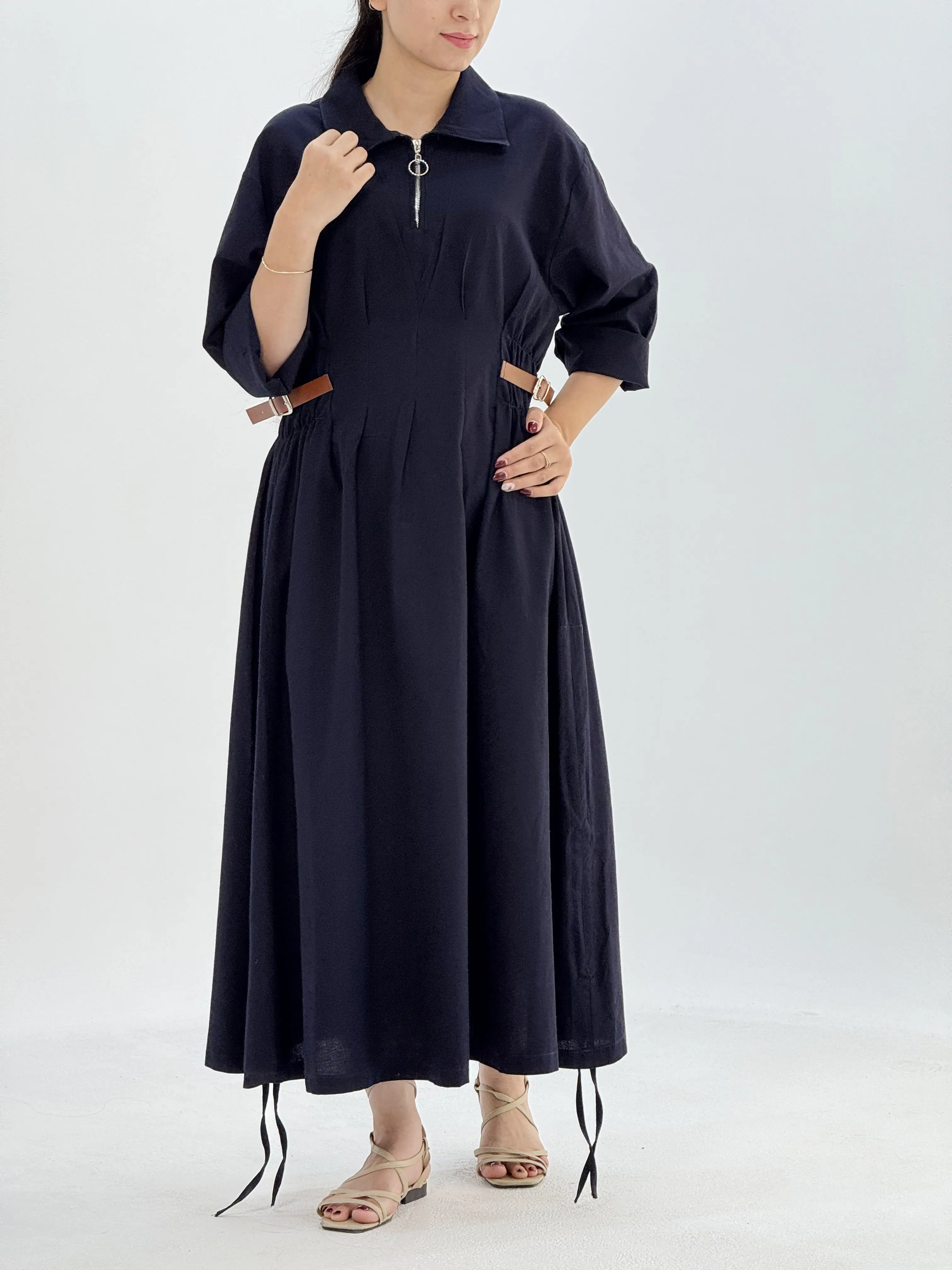پیراهن لینن ژیارا زنانه/آراسز